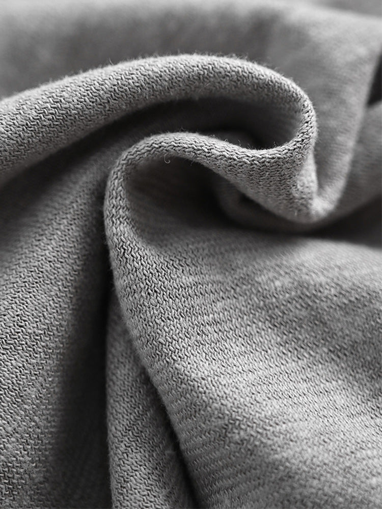 Camiseta súper suave de algodón y lino.