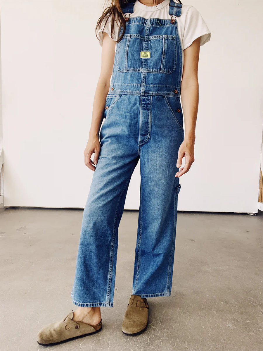 Women's Denim Bib Overalls