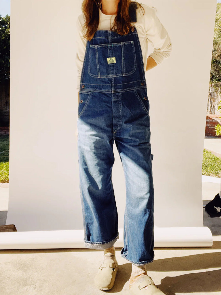 Women's Denim Bib Overalls