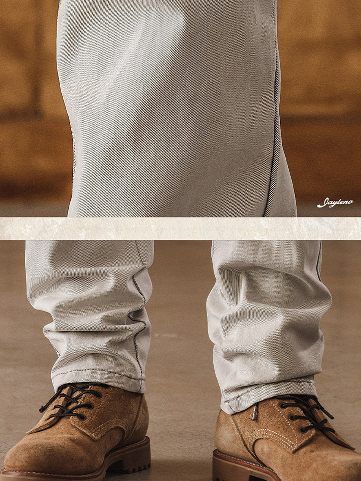 Herren Gerade Jeans, klassische Freizeithose mit bequemem Schnitt