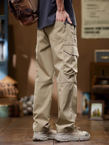 Herren Leichte Mehrtaschen Outdoor Cargohose