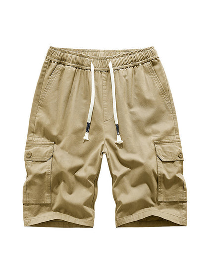 Pantaloncini cargo da uomo con coulisse