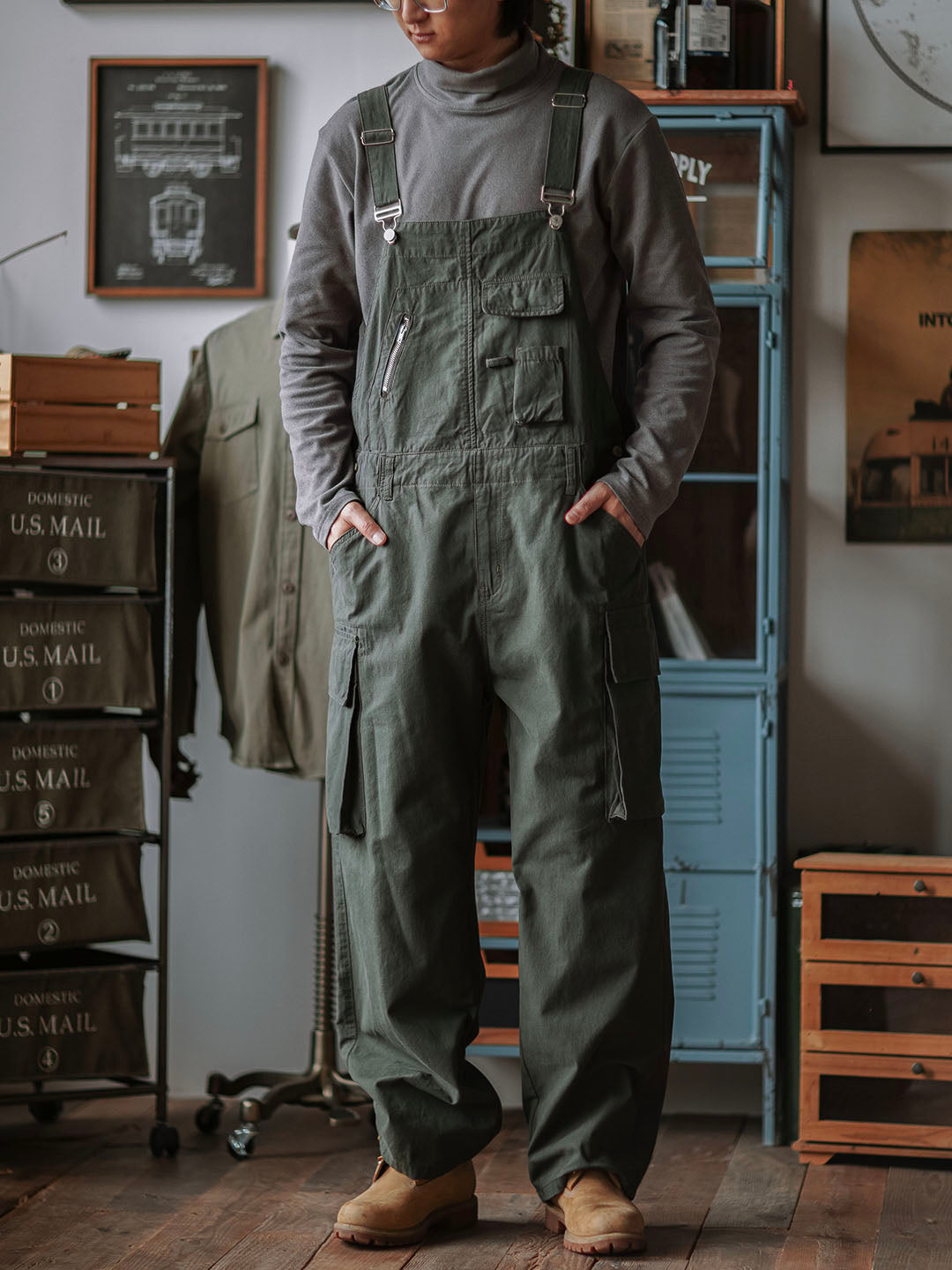 Fieldman Canvas-Latzhose
