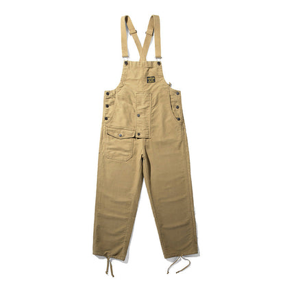Women's Moleskin Overalls with Cinch Cord