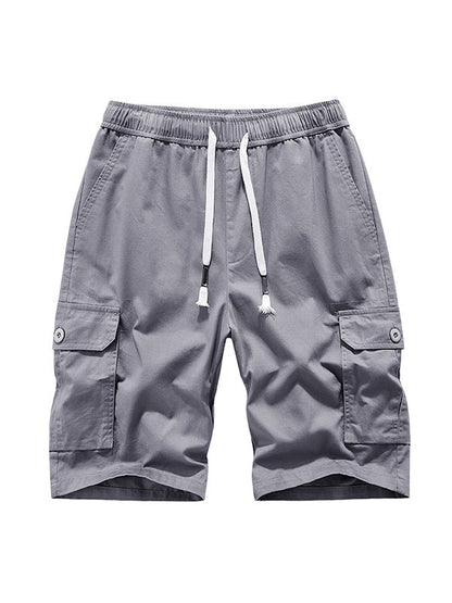 Pantaloncini cargo da uomo con coulisse