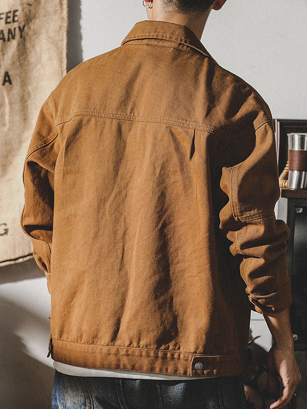Chaqueta cargo americana de inspiración vintage para hombre