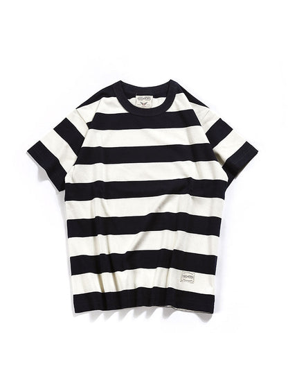 Men's Striped Crew Neck Tee