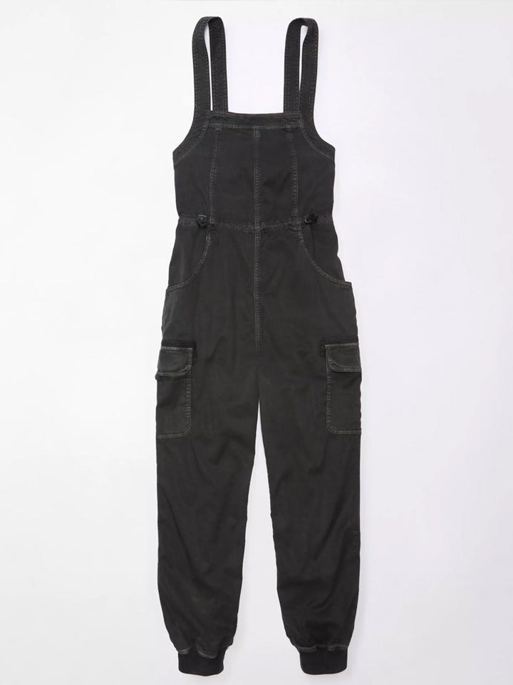 Drape Cargo-Latzhose mit lockerer Passform für Damen