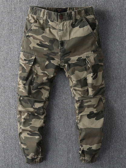 Men's Camouflage Cargo Jogger Pants