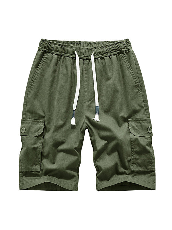 Pantaloncini cargo da uomo con coulisse