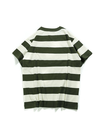 Men's Striped Crew Neck Tee