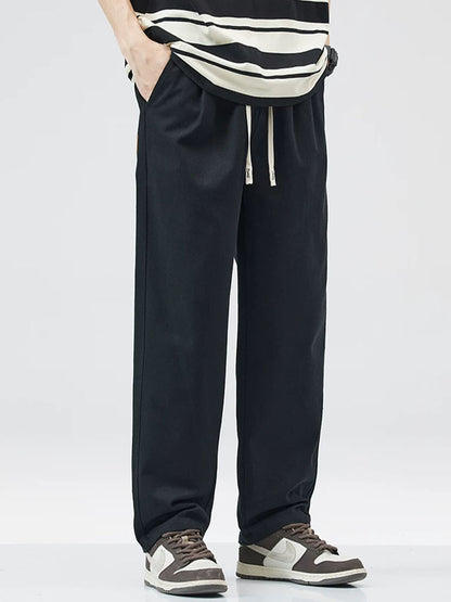 Herren Baumwolle Cargo‑Freizeithose Weiter Schnitt