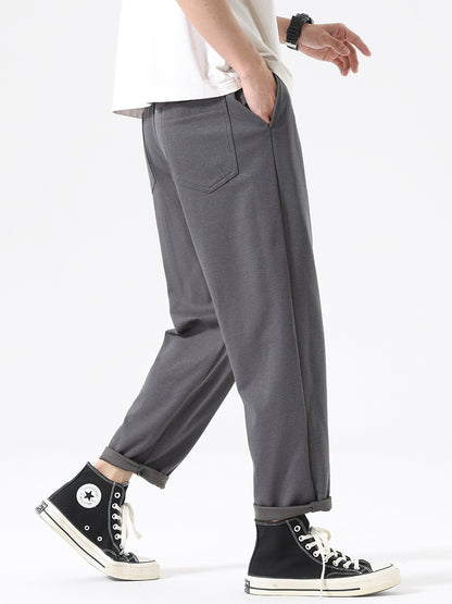 Herren‑Freizeithose mit Kordelzug, locker geschnitten