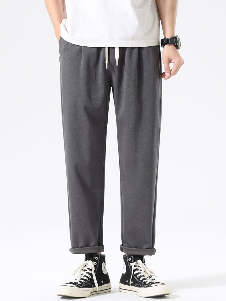 Herren‑Freizeithose mit Kordelzug, locker geschnitten
