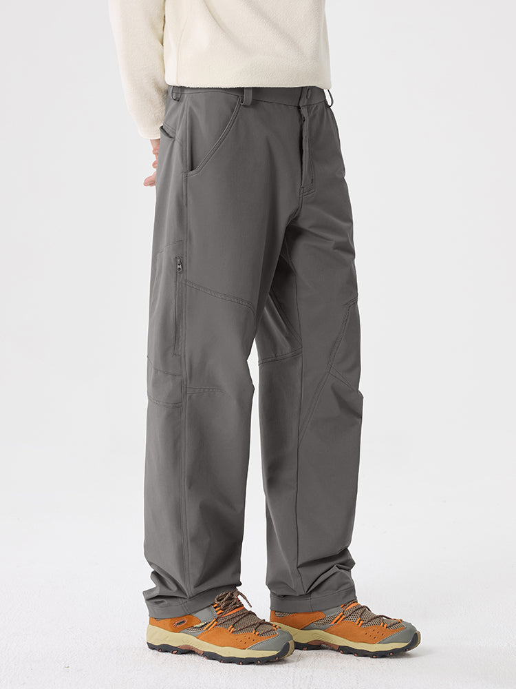 Herren‑Wander‑Und‑Outdoor‑Hose mit Reißverschlusstaschen