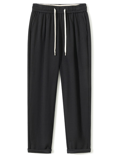 Herren‑Freizeithose mit Kordelzug, locker geschnitten