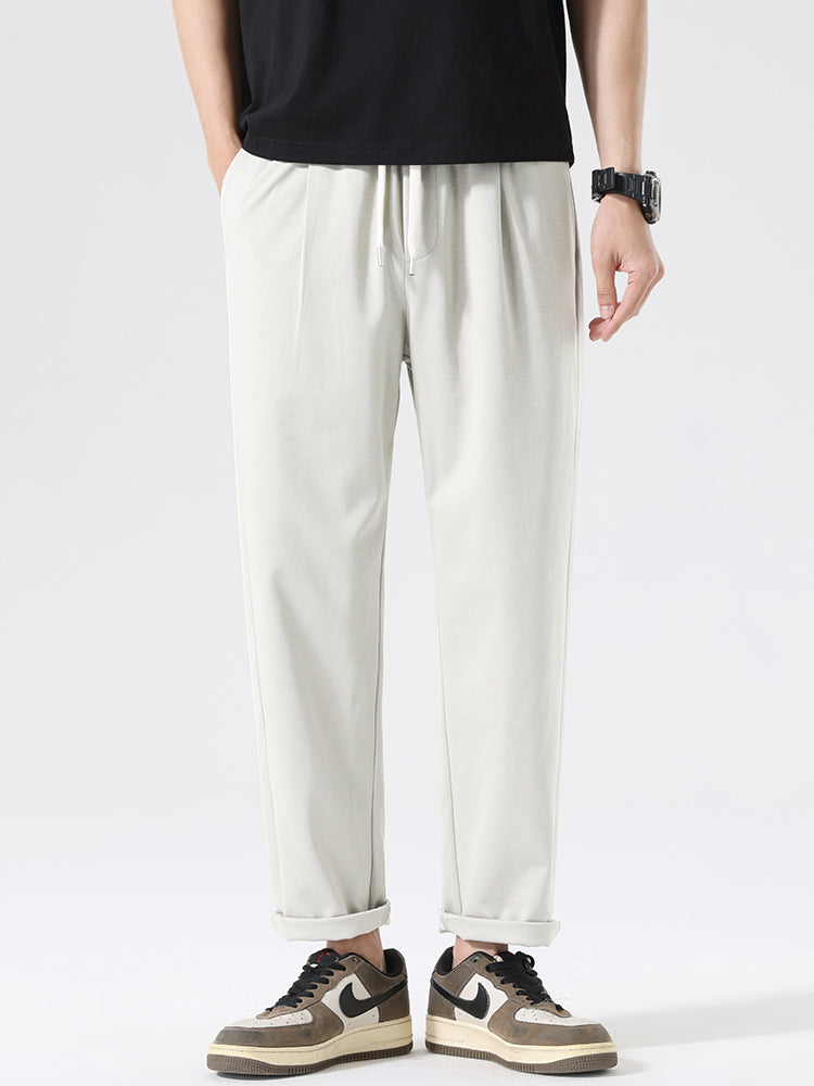 Herren‑Freizeithose mit Kordelzug, locker geschnitten