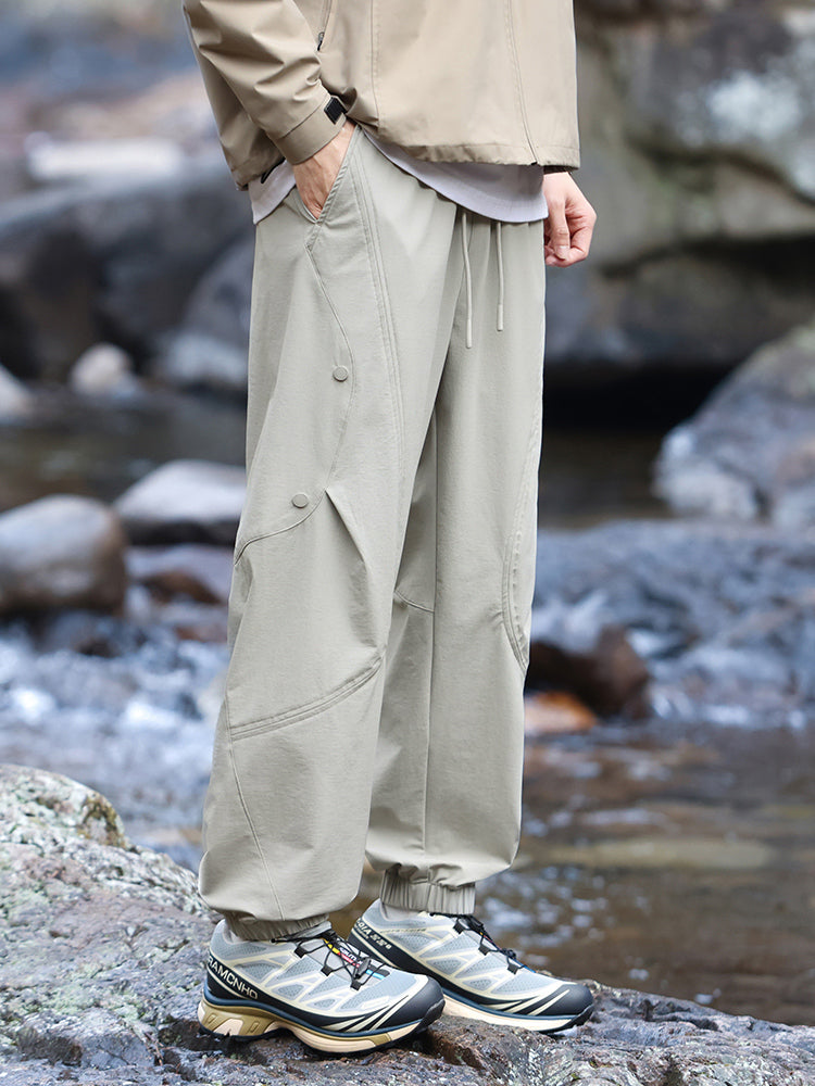 Pantalones deportivos impermeables para hombre, estilo jogger, ideales para senderismo y actividades al aire libre