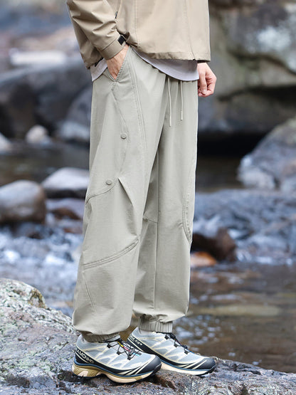 Pantalones deportivos impermeables para hombre, estilo jogger, ideales para senderismo y actividades al aire libre