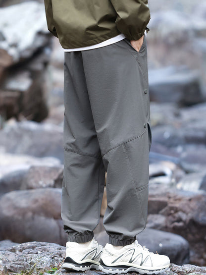 Pantalones deportivos impermeables para hombre, estilo jogger, ideales para senderismo y actividades al aire libre