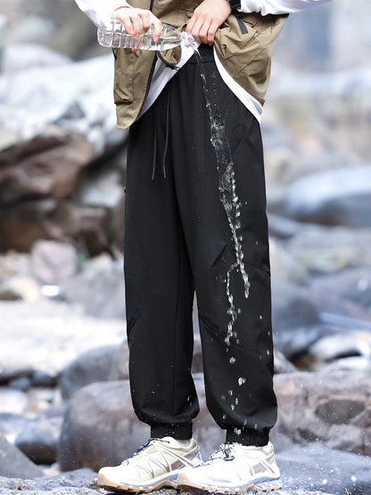 Pantalones deportivos impermeables para hombre, estilo jogger, ideales para senderismo y actividades al aire libre