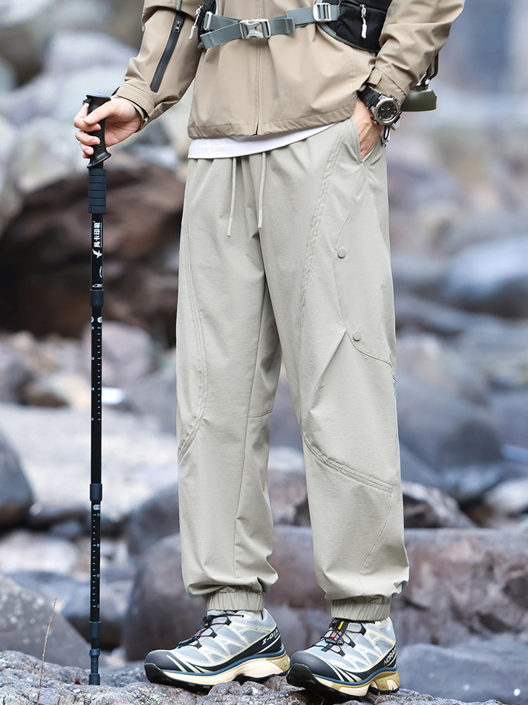 Pantalones deportivos impermeables para hombre, estilo jogger, ideales para senderismo y actividades al aire libre