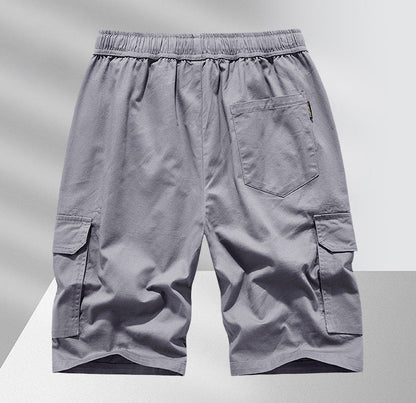 Pantaloncini cargo da uomo con coulisse