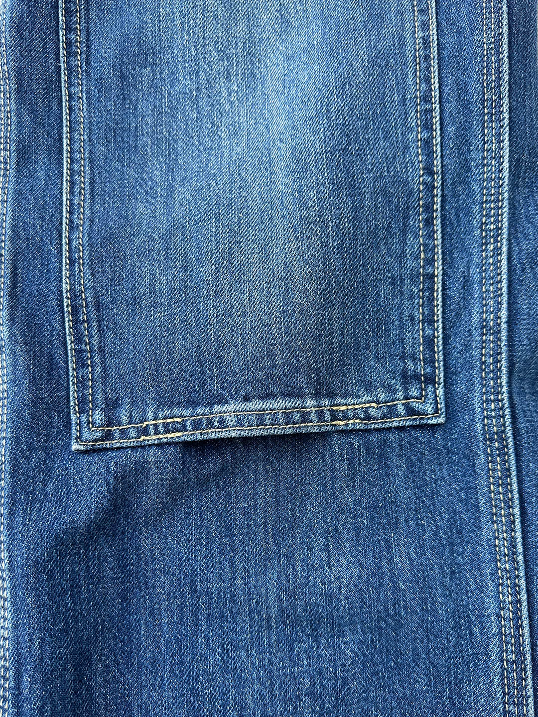 Carpenter-Hose für Herren aus Selvedge-Denim (mittlere Waschung) – Ausverkauf