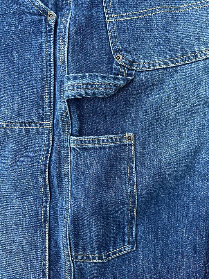 Carpenter-Hose für Herren aus Selvedge-Denim (mittlere Waschung) – Ausverkauf