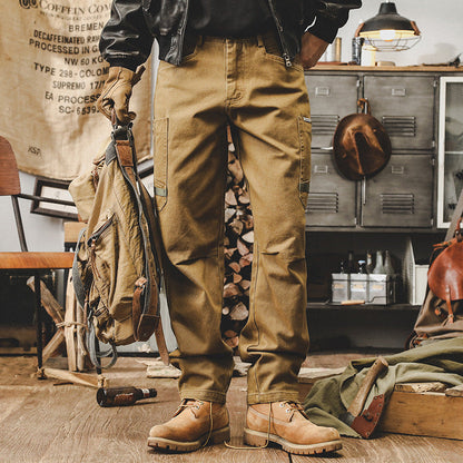 Men's Vintage-Inspired Cargo Pants