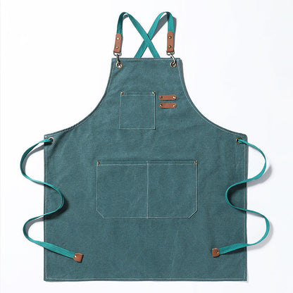 Durable Canvas Stain Resistant Apron Workwear